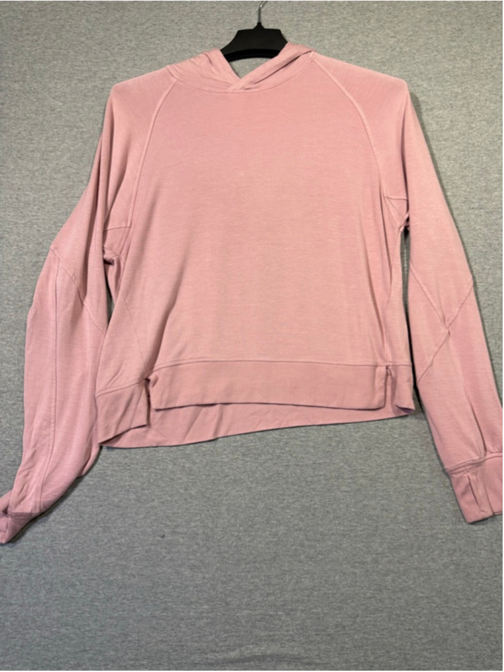 Women's All in Motion Pink Cropped Hoodie M